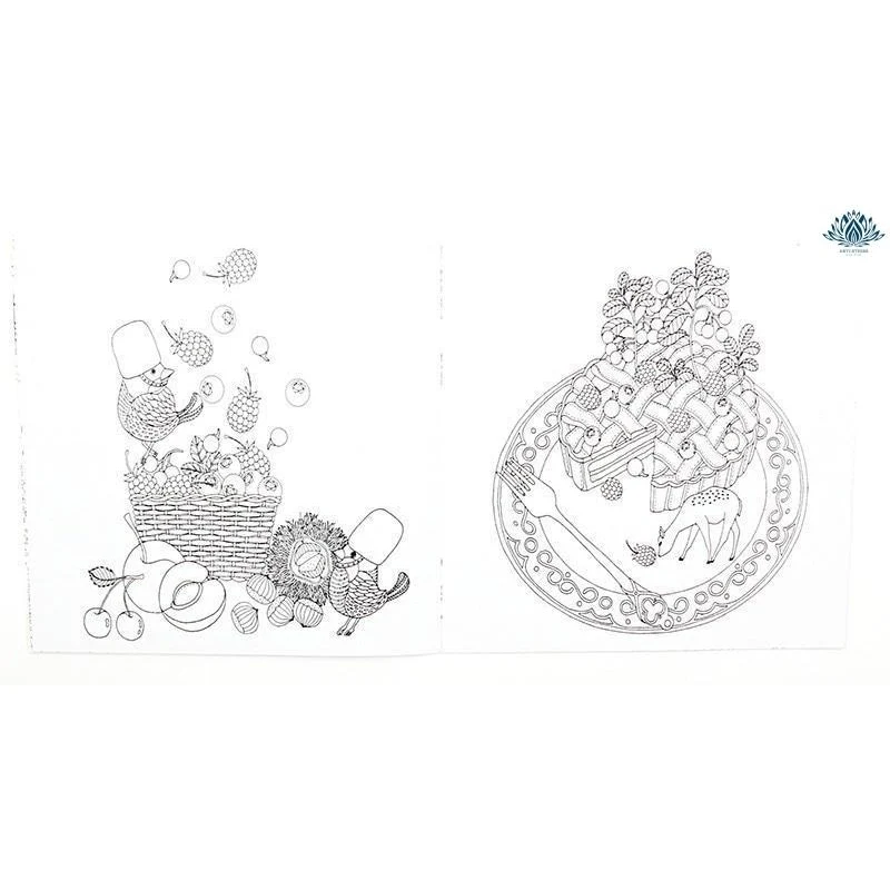 Coloriage enfant anti stress