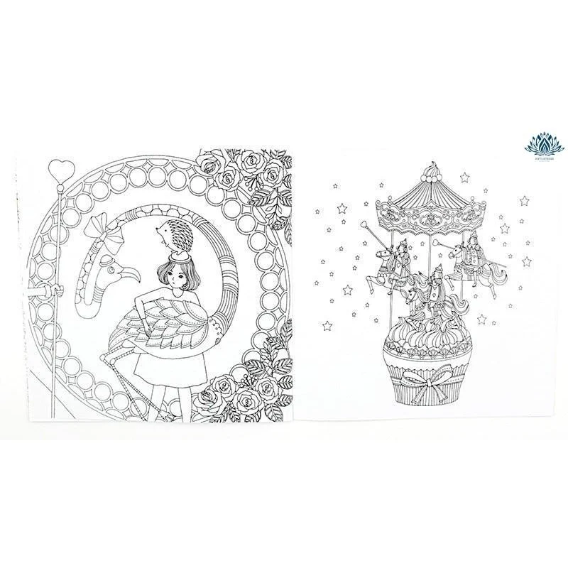 Coloriage enfant anti stress