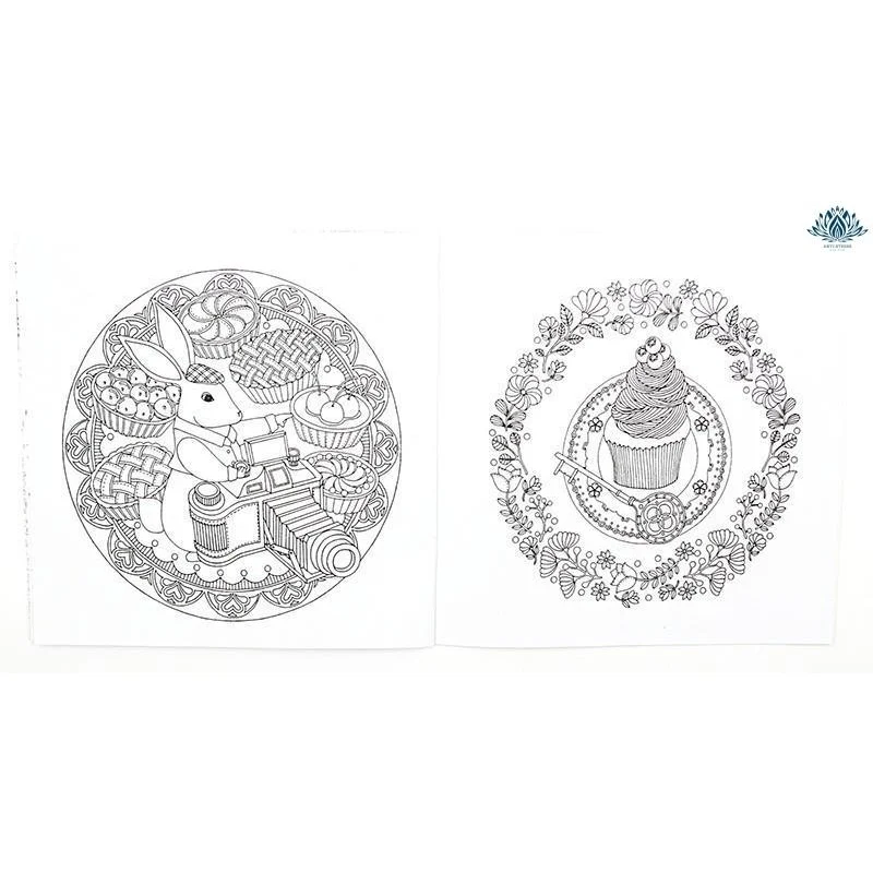 Coloriage enfant anti stress