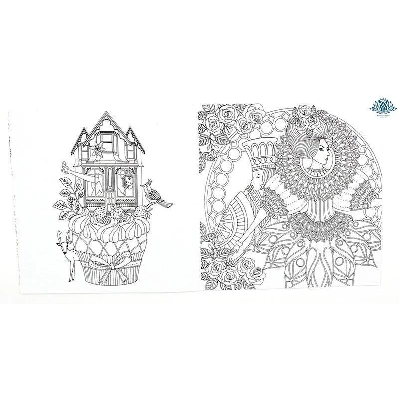 Coloriage enfant anti stress