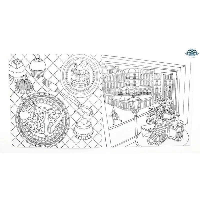Coloriage enfant anti stress