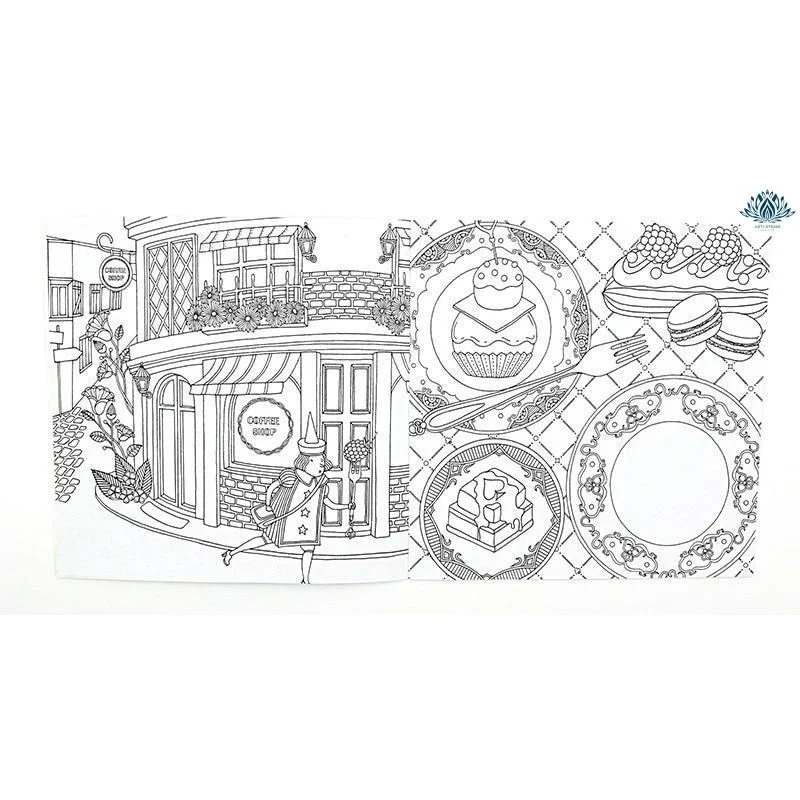Coloriage enfant anti stress
