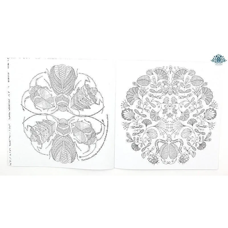 Coloriage anti stress animaux