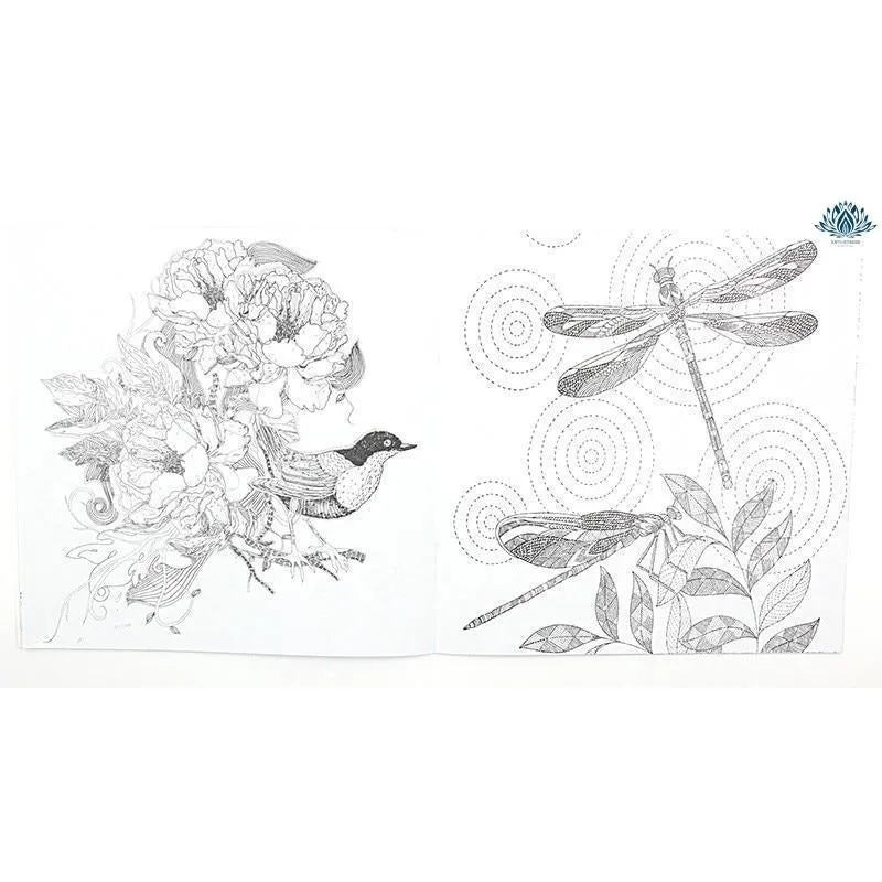 Coloriage anti stress animaux