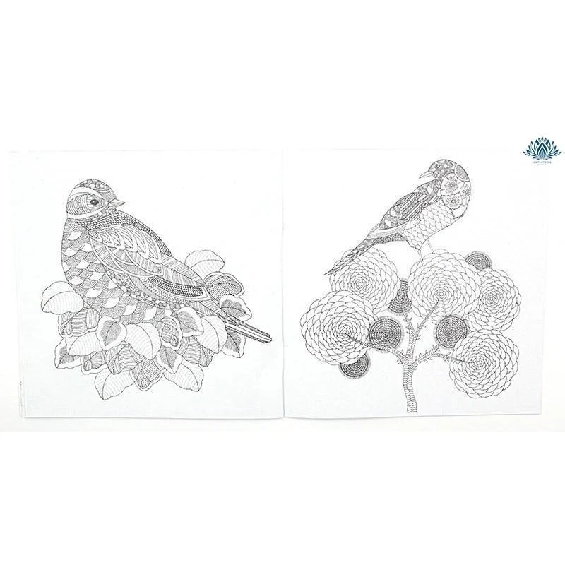 Coloriage anti stress animaux