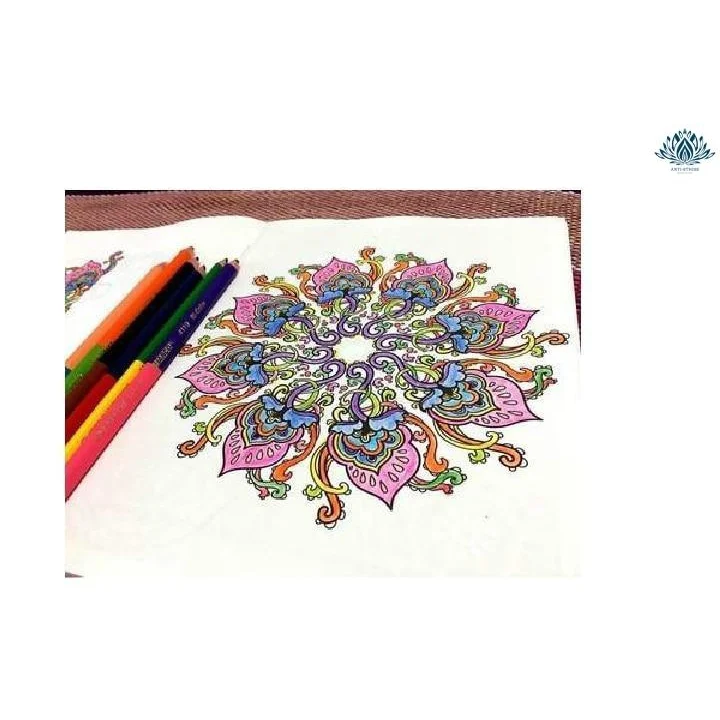 Coloriage mandala anti stress