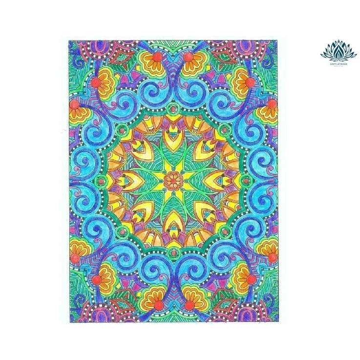 Coloriage mandala anti stress