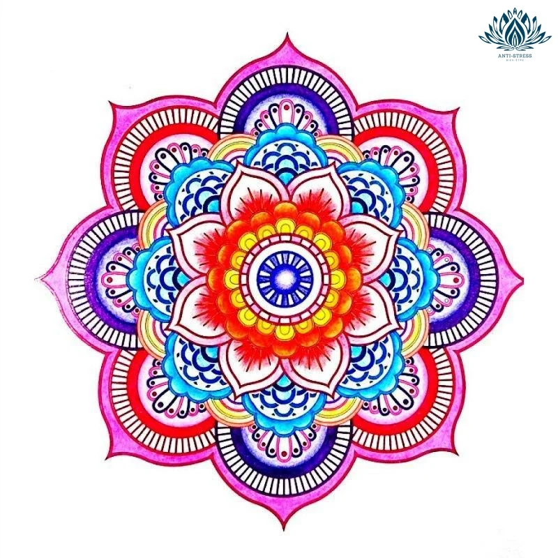 Coloriage mandala anti stress