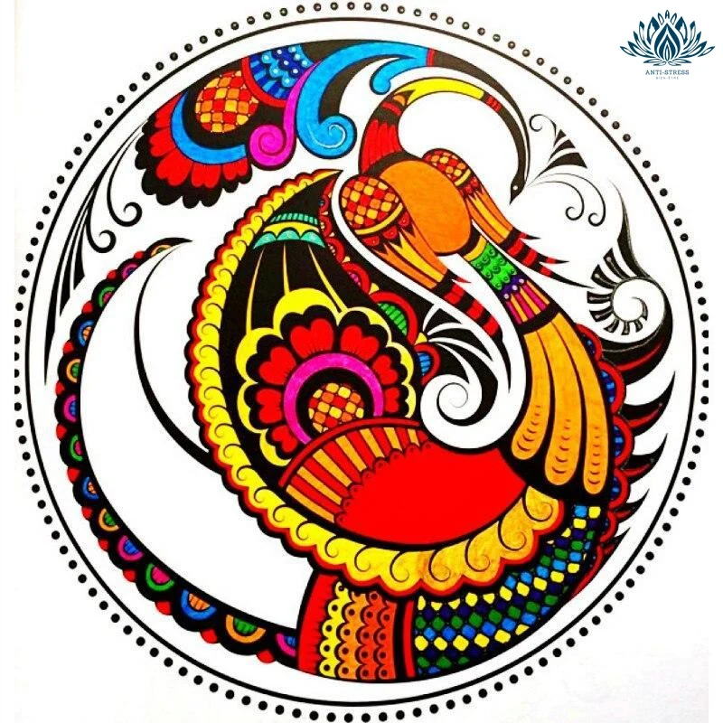 Coloriage mandala anti stress