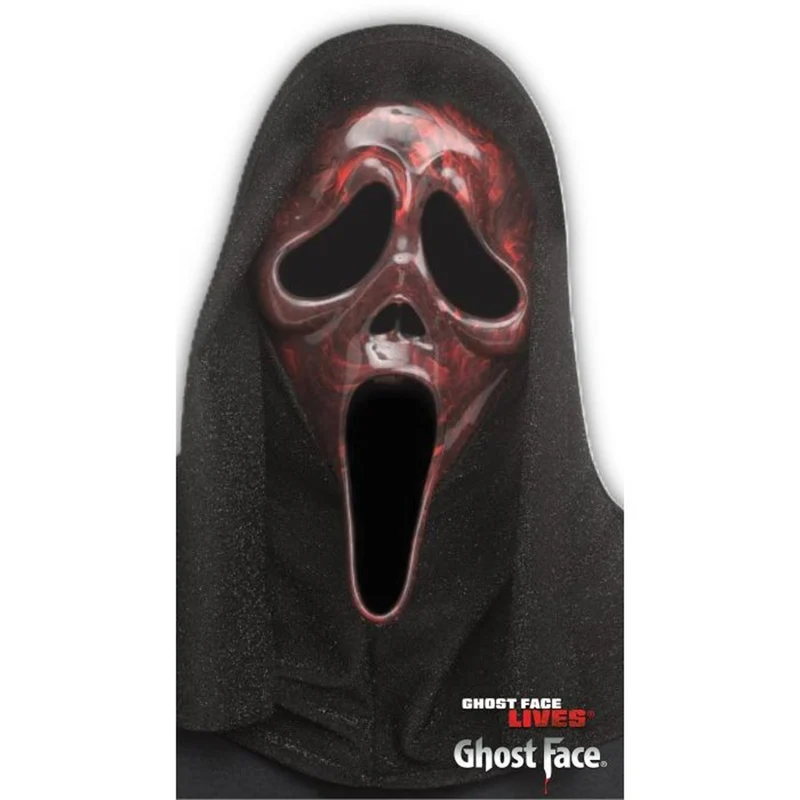 Scream Ghost Face Marbled Mask for Adults, Assortment, 1 Count