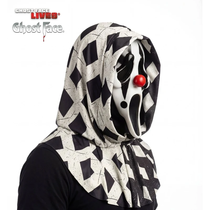 Scream Ghost Face Clown Mask for Adults