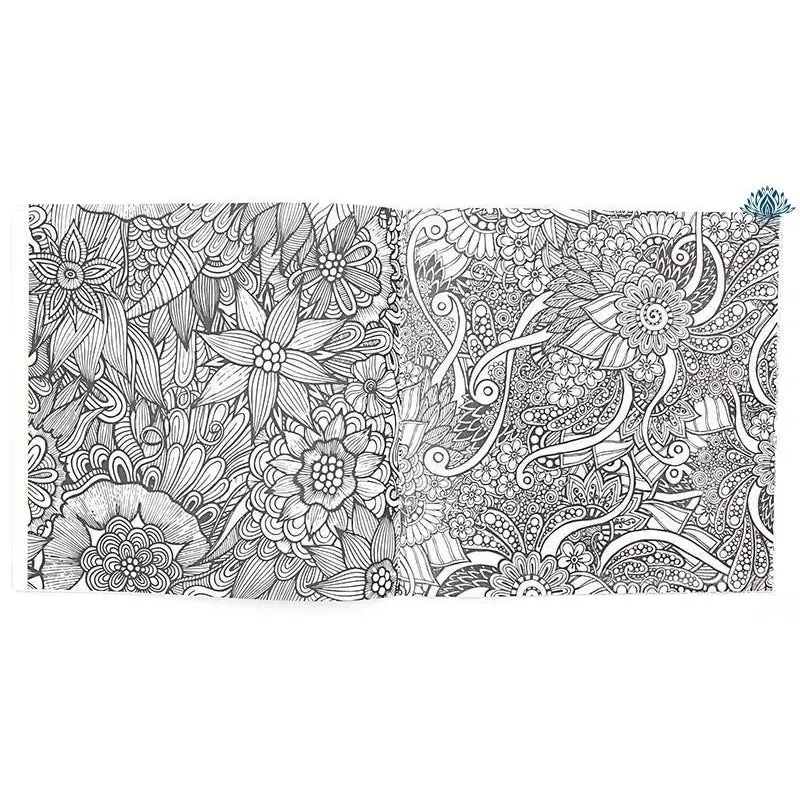 Coloriage anti stress animaux fantastiques
