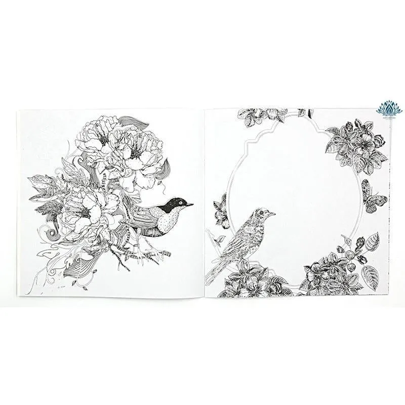 Coloriage anti stress animaux fantastiques