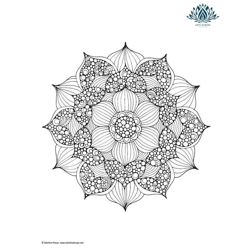 Livres de coloriages anti stress animaux et mandalas