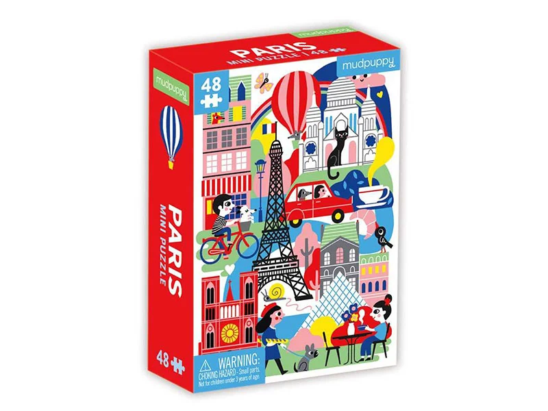 Mini Puzzle Paris - 48 pièces - Galison