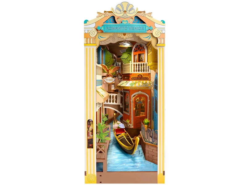 Book Nook - Pièce miniature Romantic Venice maquette - Rolife