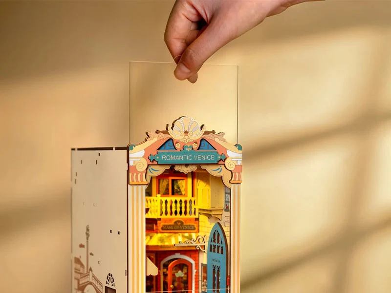 Book Nook - Pièce miniature Romantic Venice maquette - Rolife