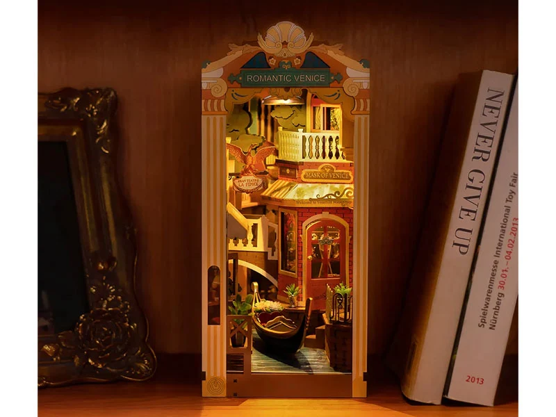 Book Nook - Pièce miniature Romantic Venice maquette - Rolife