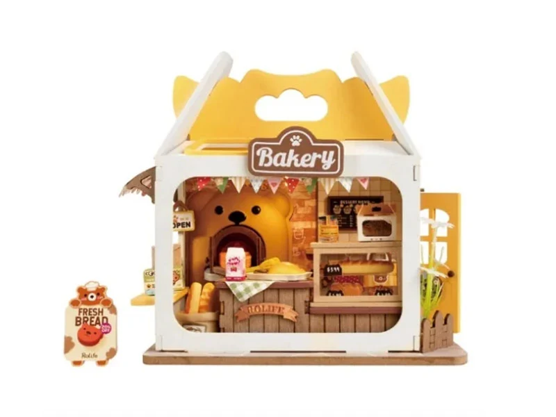Boutique miniature Teddy's Breadbox DIY - Rolife