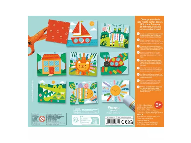 Coffret J'apprends à découper - Auzou créatif