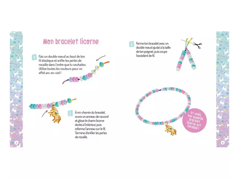 Mes fabuleux bijoux Licornes Magiques - Auzou