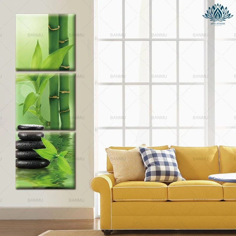 Tableau zen vert