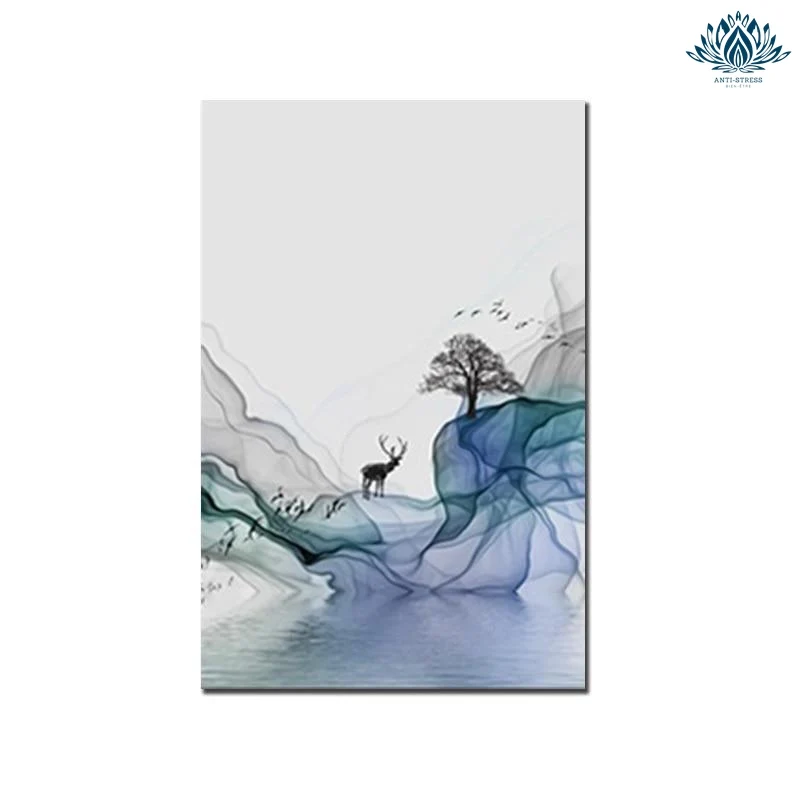 Tableau japonais zen