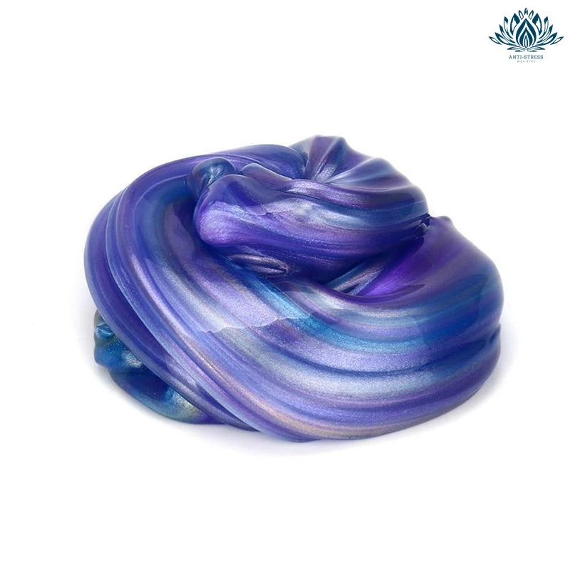 Oeuf slime anti-stress galaxie