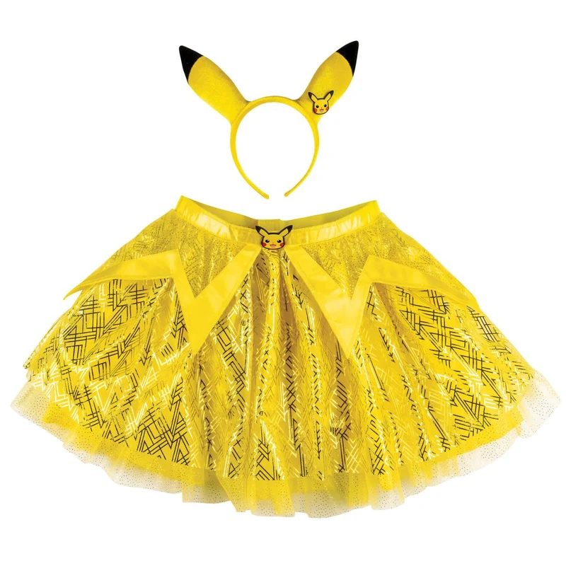 Pokémon Pikachu Tutu Kit for Kids, Yellow Tutu and Headband