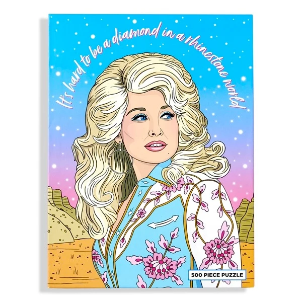 Dolly Rhinestone World Puzzle