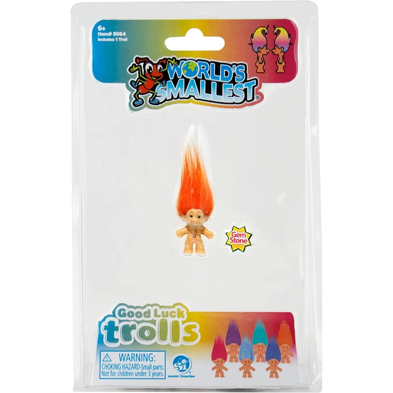 World's Smallest Good Luck Troll - 1 random color