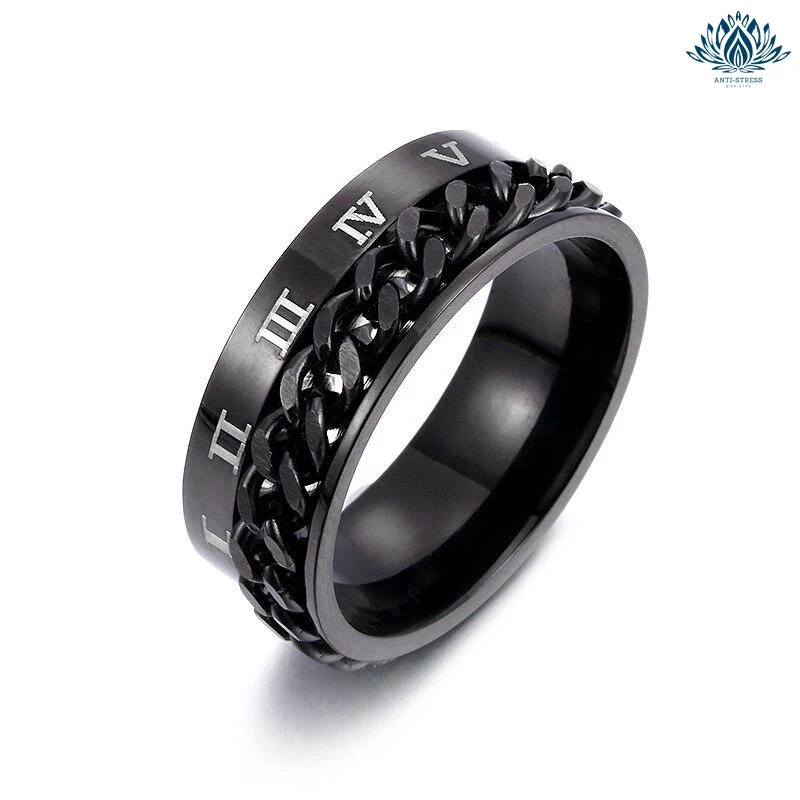 Bague anti-stress romaine homme