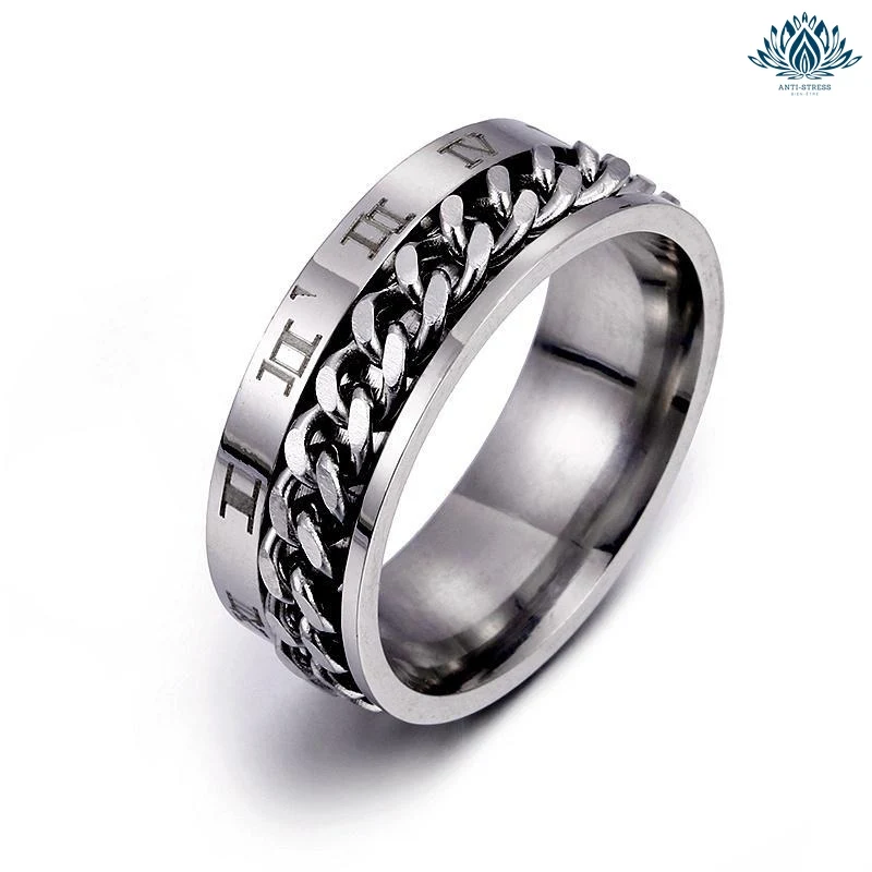 Bague anti-stress romaine homme