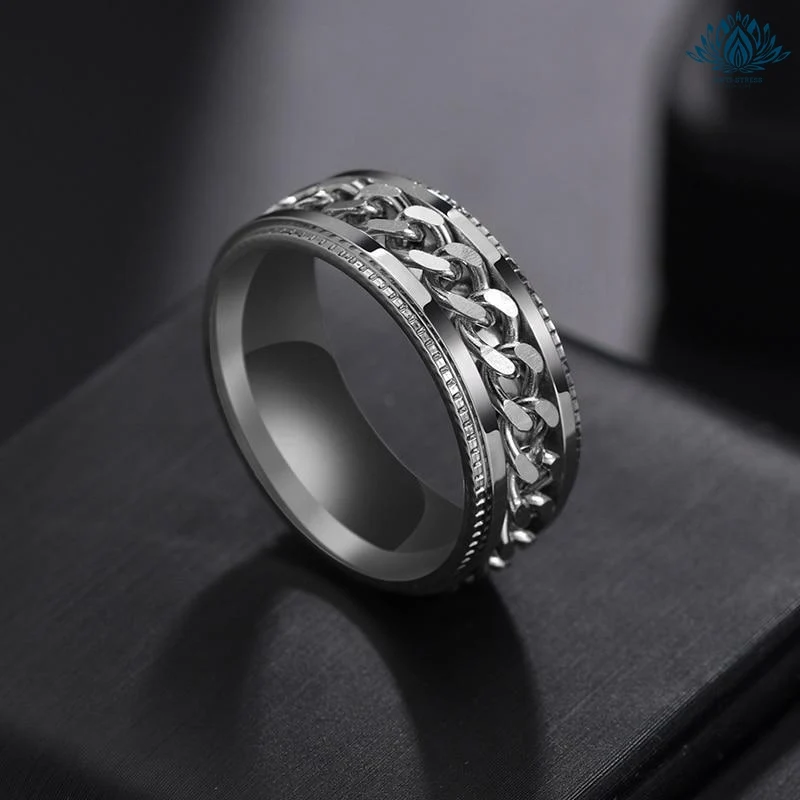 Bague anti-stress homme