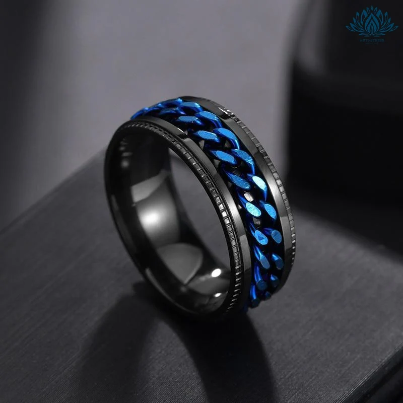 Bague anti-stress homme