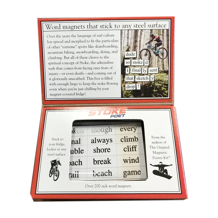 Stoke Poet - Magnetic Poetry