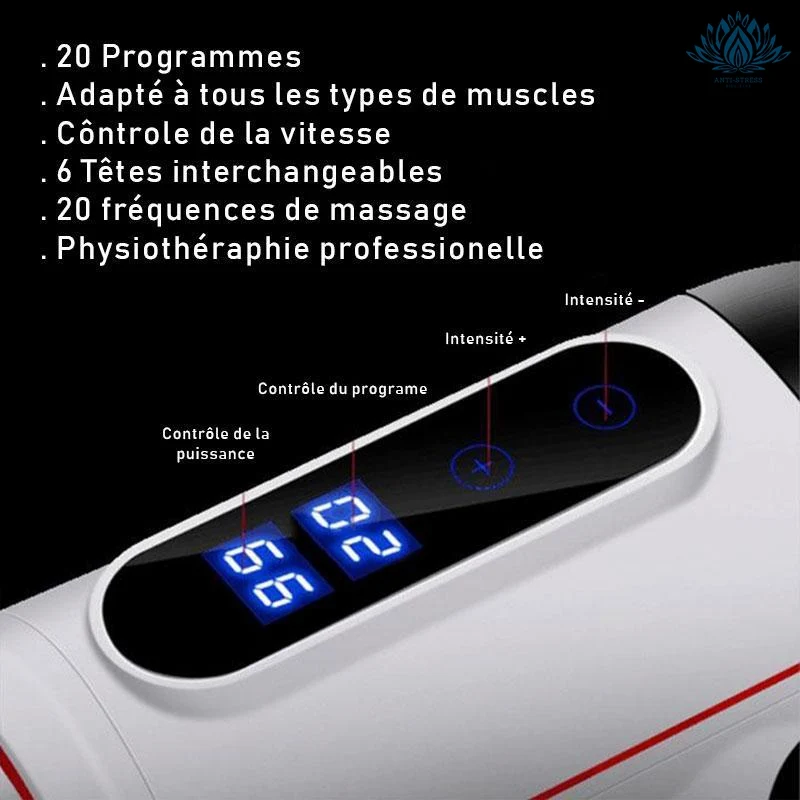 Appareil de massage vibrant pour le corps