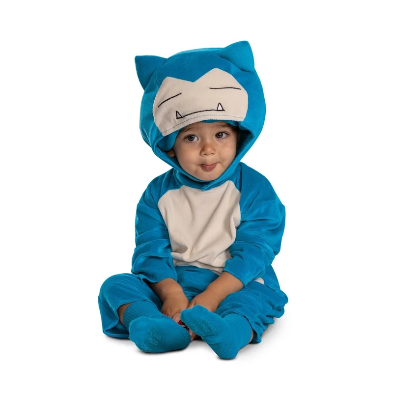 Pokémon Snorlax Costume for Toddlers, Jumpsuit and Headpiece