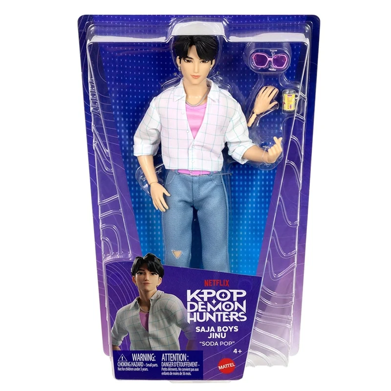 Kpop Demon Hunters Jinu Fashion Doll, 1 Count