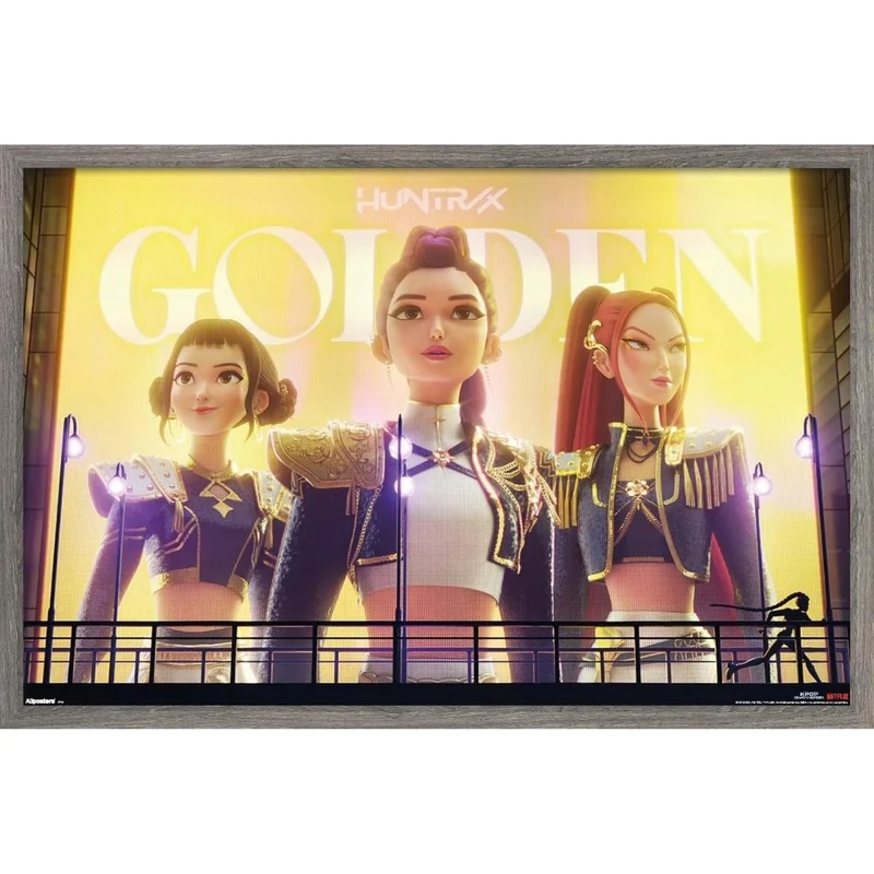 Kpop Demon Hunters Poster, Assortment, 1 Count