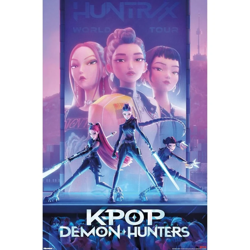 Kpop Demon Hunters Poster, Assortment, 1 Count
