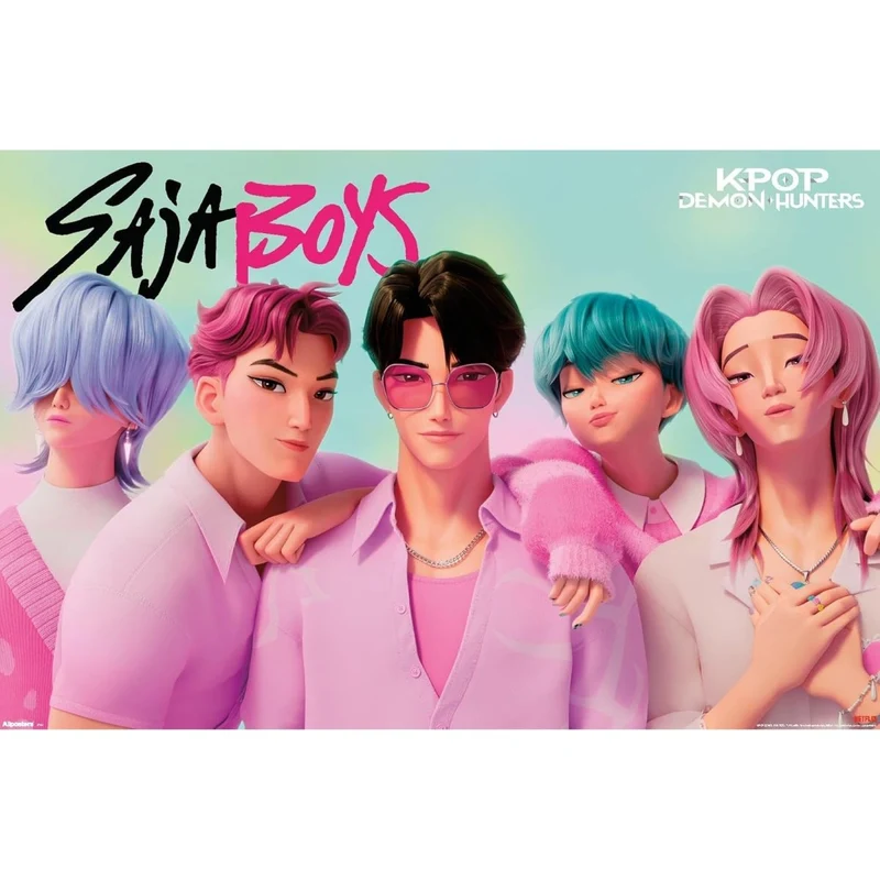 Kpop Demon Hunters Poster, Assortment, 1 Count