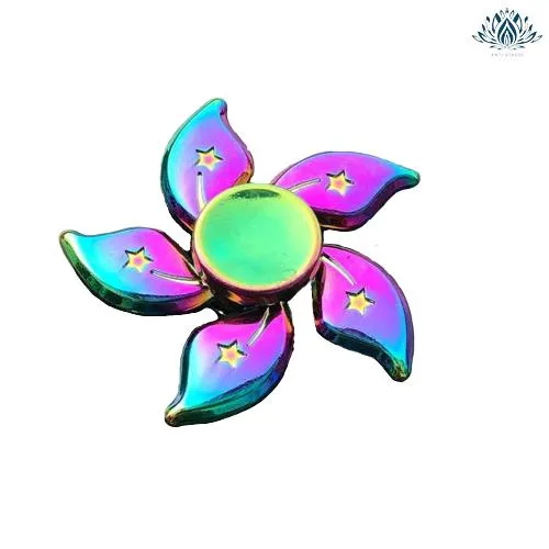 Hand spinner motif fleur