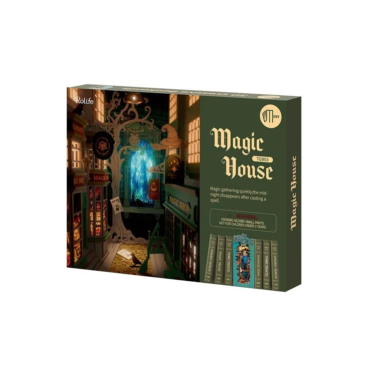 Magic House Bookshelf Diorama Book Nook - DIY kit