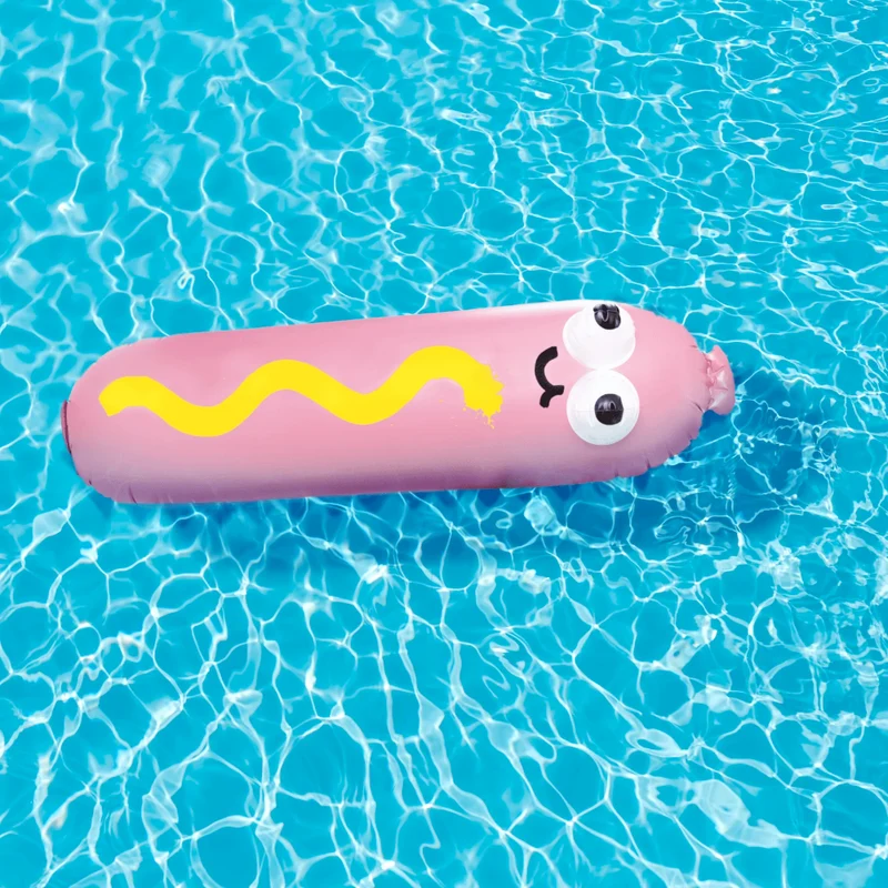 Hot Diggity Dog Pool Float