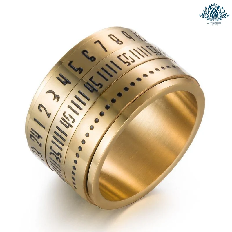 Bague anti-stress zoom