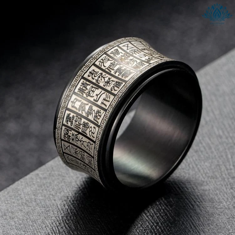 Bague anti-stress zen méditation