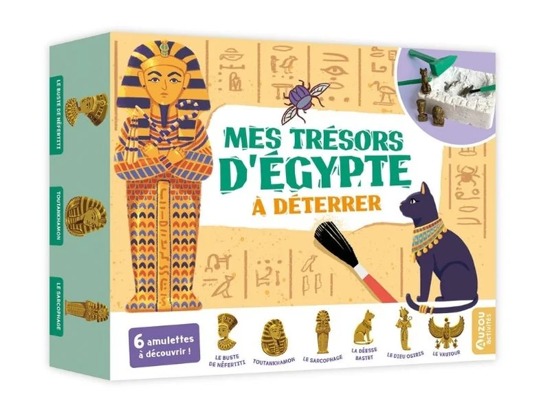 Mon trésor d'Egypte à déterrer - Auzou