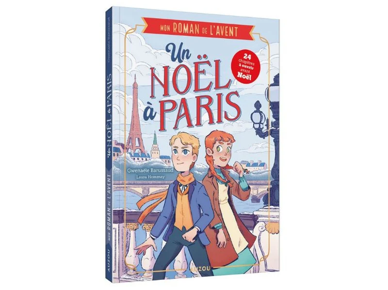 Roman de l'Avent Un Noël à Paris - Auzou