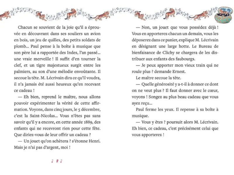 Roman de l'Avent Un Noël à Paris - Auzou